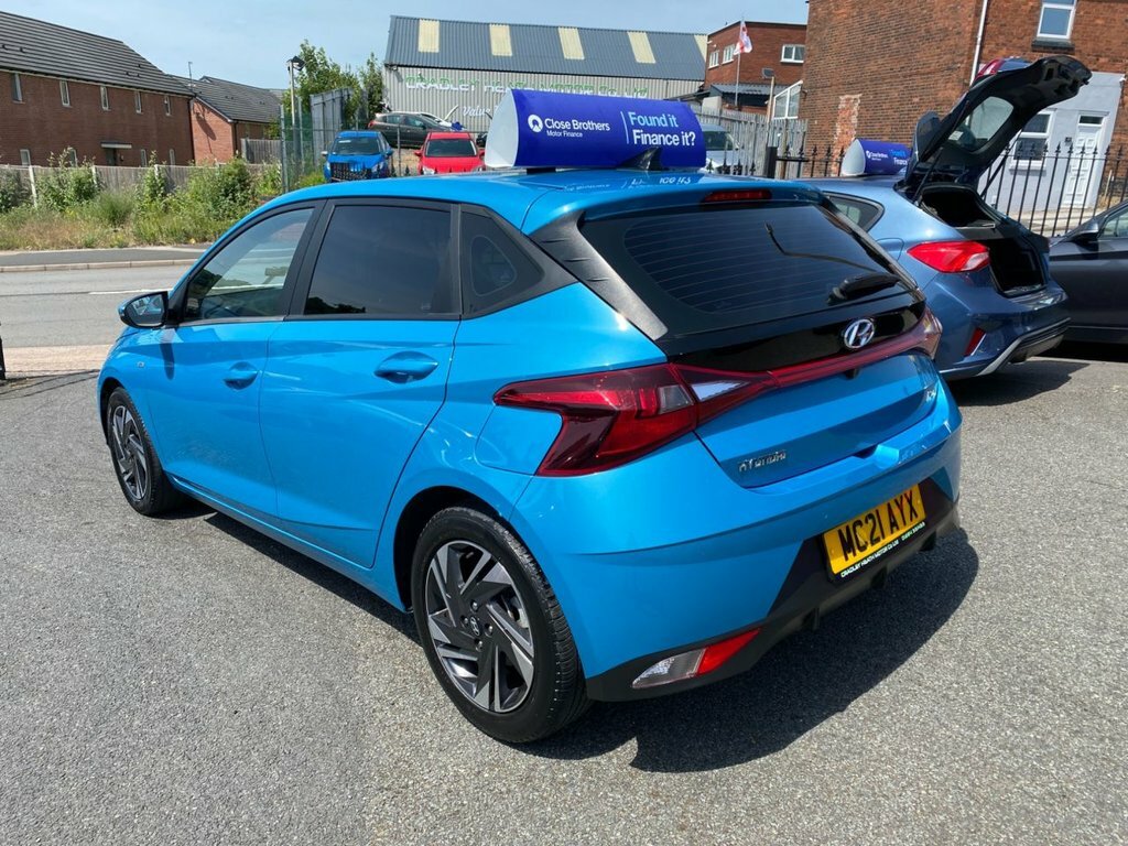 Hyundai I20 1L Se Connect Blue #4