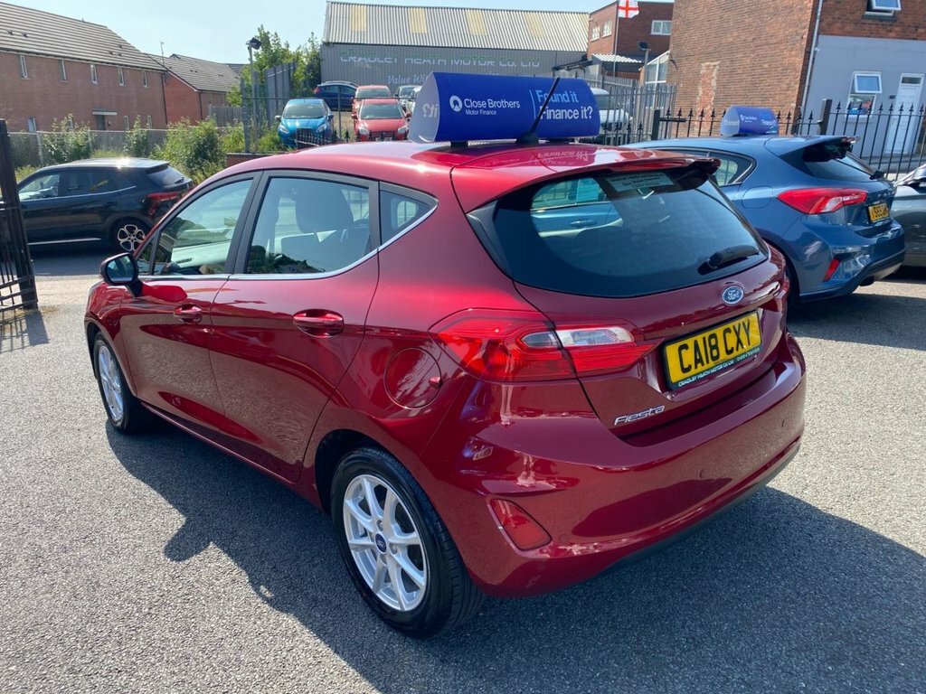 Ford Fiesta 1L Zetec Red #4