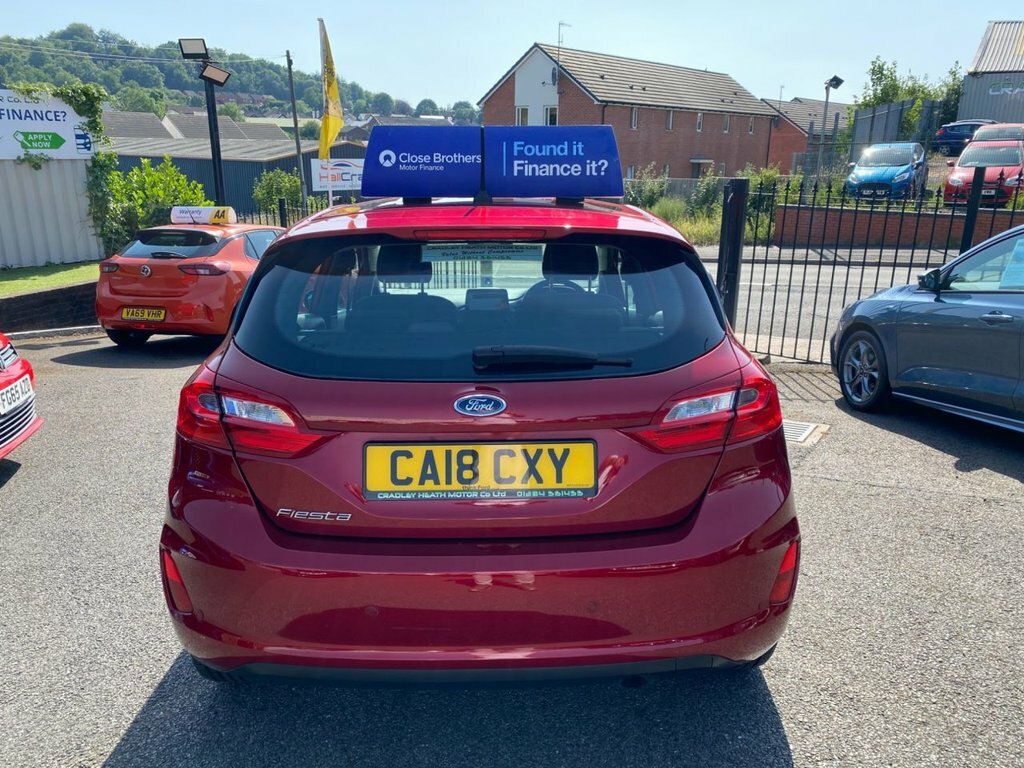 Ford Fiesta 1L Zetec Red #5