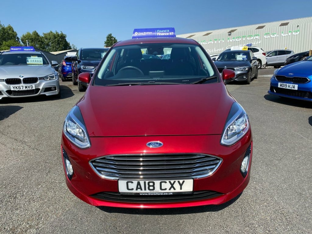Ford Fiesta 1L Zetec Red #2