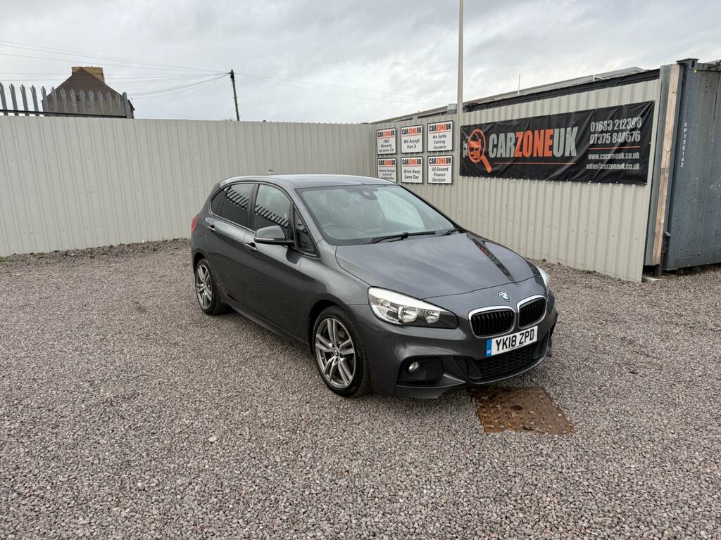 BMW 2 Series Active Tourer 1.5 218I M Sport Euro 6 Ss YK18ZPD Grey #2