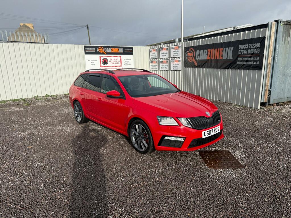 Skoda Octavia 2.0 Tdi Vrs Euro 6 Ss Red #2