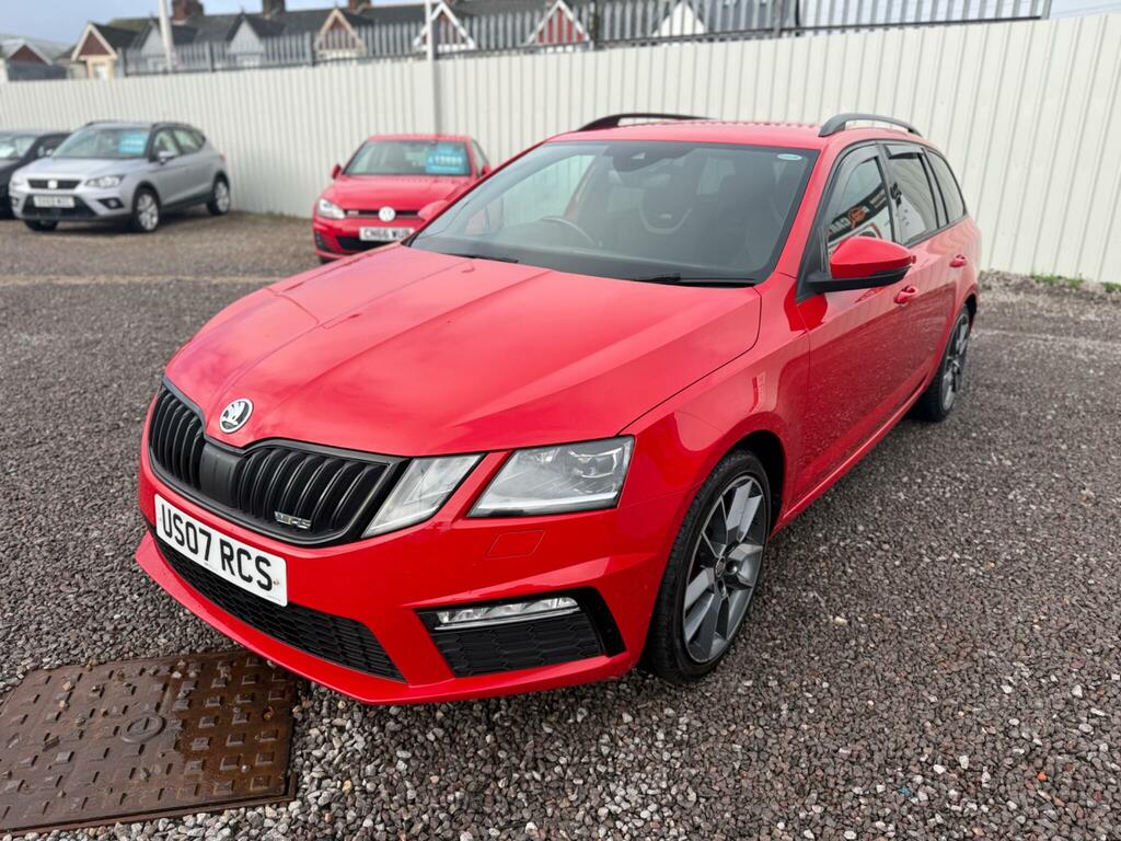 Skoda Octavia 2.0 Tdi Vrs Euro 6 Ss Red #4