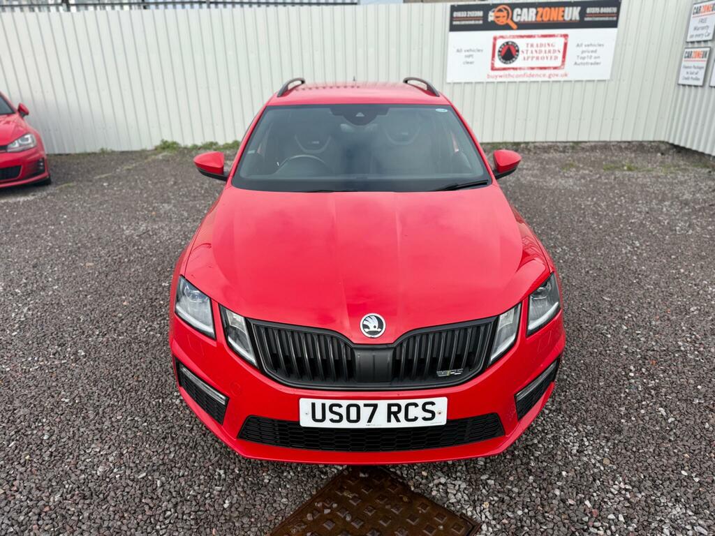 Skoda Octavia 2.0 Tdi Vrs Euro 6 Ss Red #3