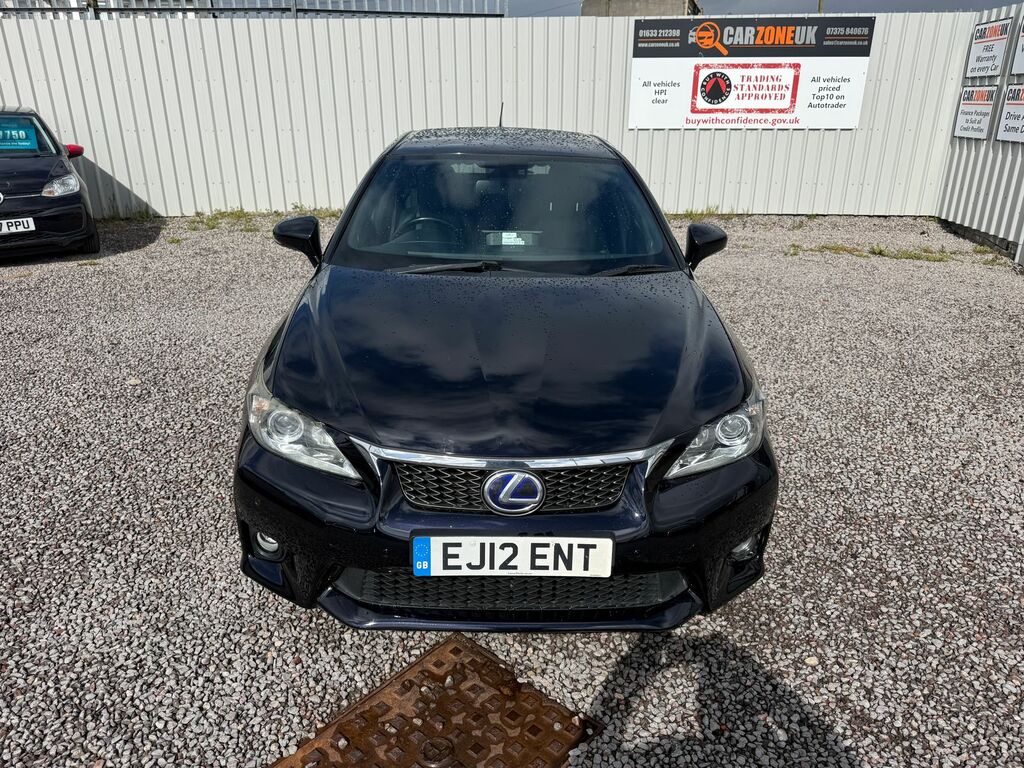 Lexus CT 1.8 200H F Sport Cvt Euro 5 Ss EJ12ENT Black #3