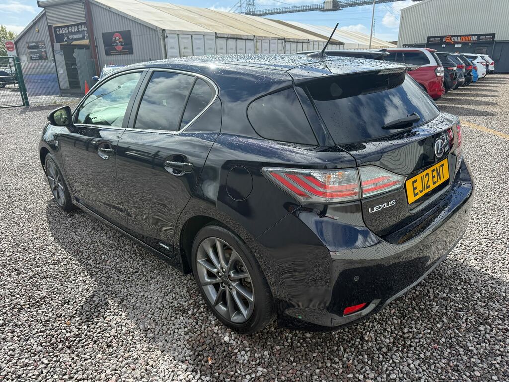 Lexus CT 1.8 200H F Sport Cvt Euro 5 Ss EJ12ENT Black #6