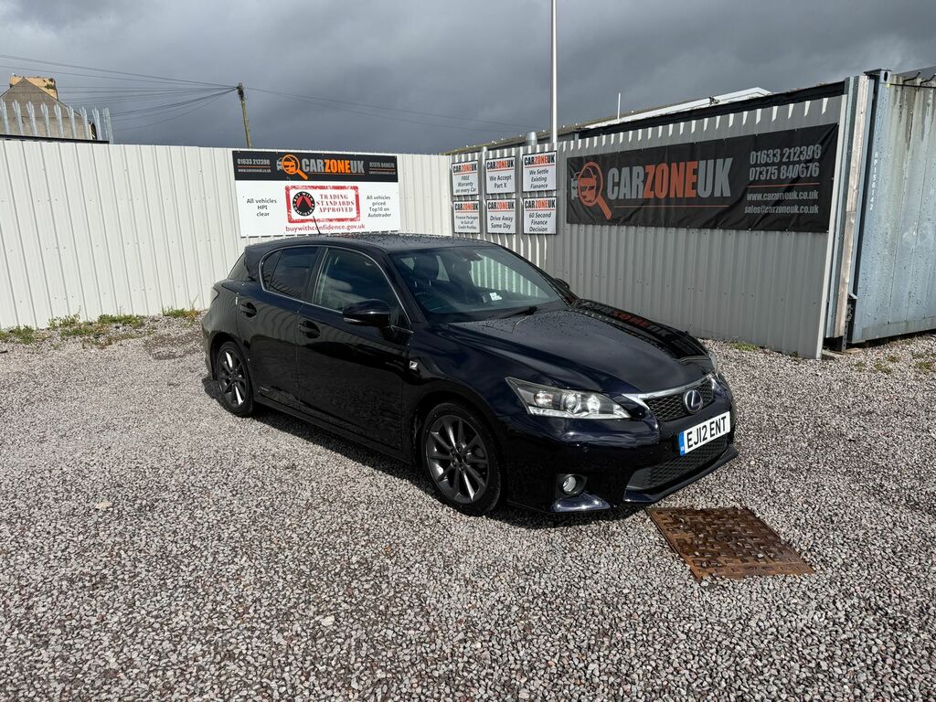 Lexus CT 1.8 200H F Sport Cvt Euro 5 Ss EJ12ENT Black #2