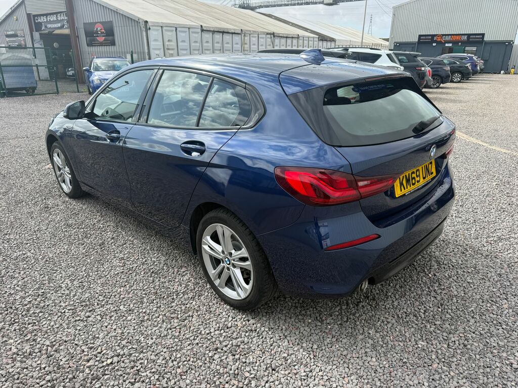 BMW 1 Series 1 Series Hatchback KM69UNZ Blue #6
