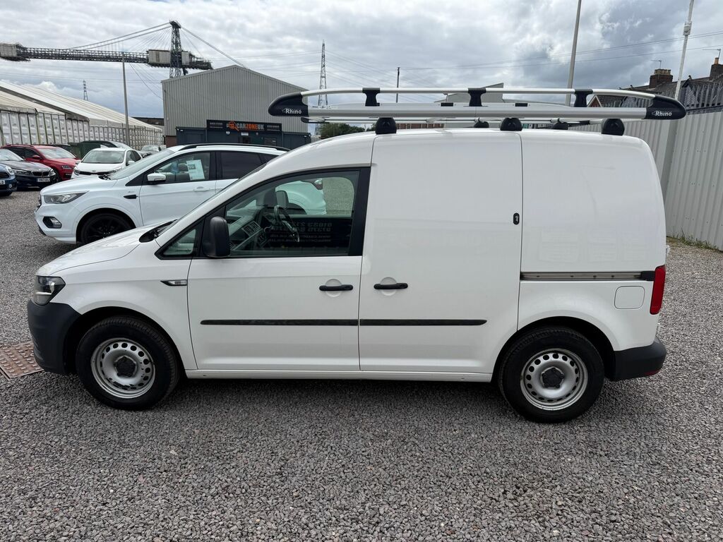 Volkswagen Caddy 2.0 Tdi C20 Startline Panel Van White #5