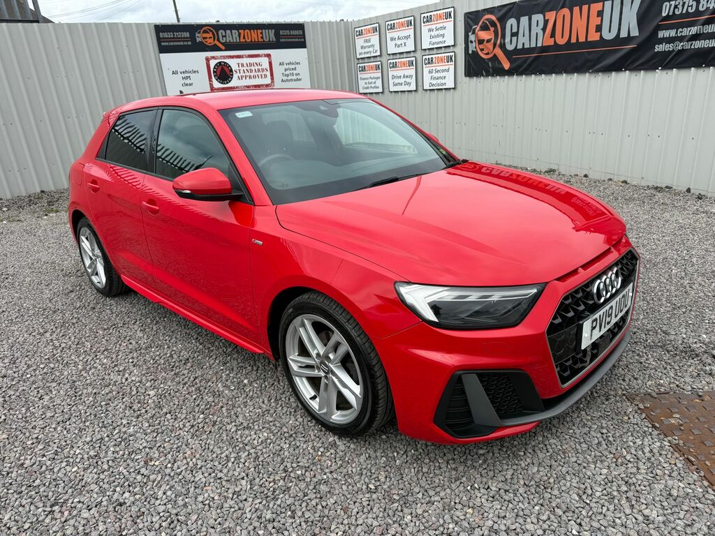 Audi A1 1.0 Tfsi 30 S Line Sportback Eur Red