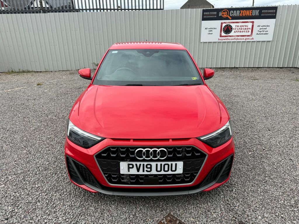 Audi A1 1.0 Tfsi 30 S Line Sportback Eur HR09ETS Red #3