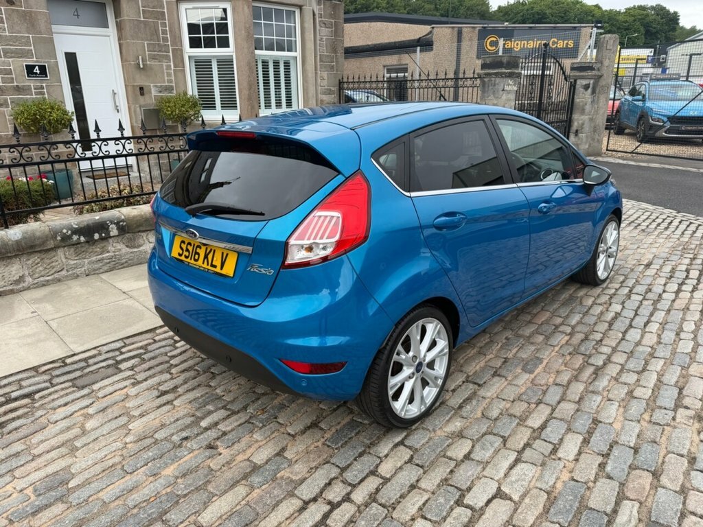 Ford Fiesta Hatchback SS16KLV Blue #4