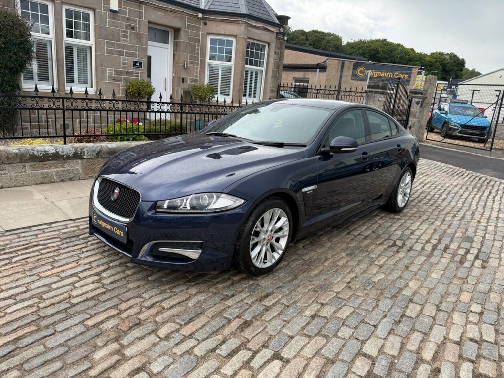 Jaguar XF Saloon Blue #3