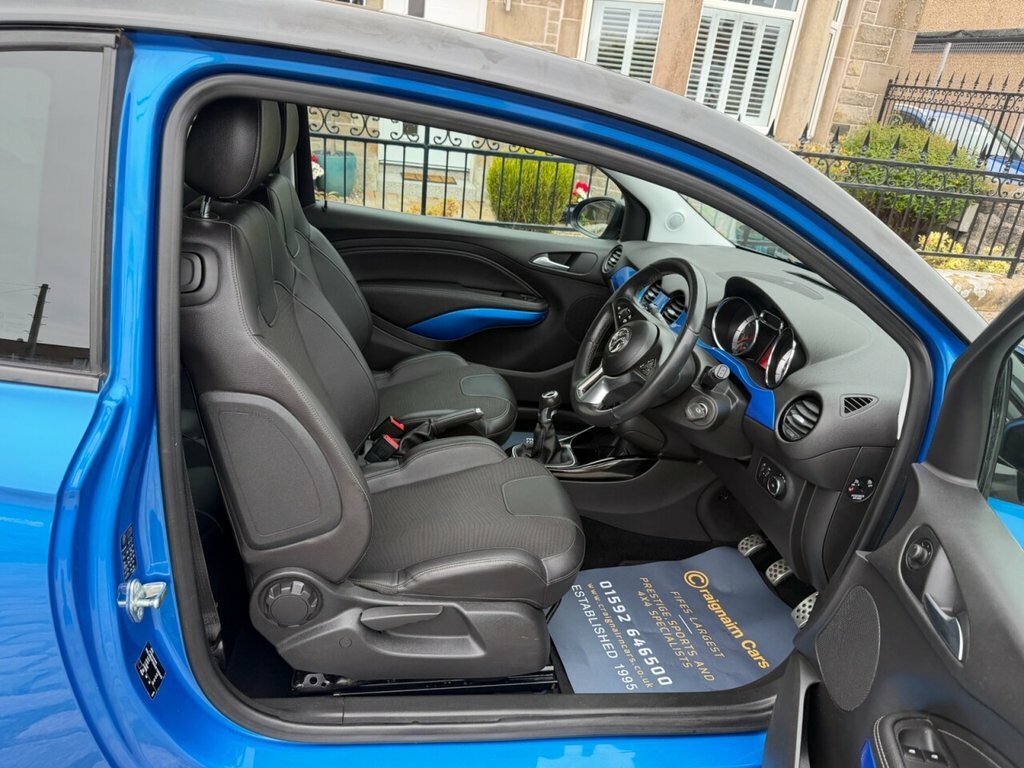 Vauxhall Adam Hatchback Blue #2