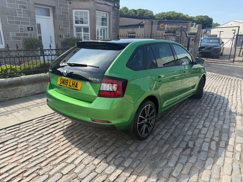 Skoda Rapid Spaceback 1.0 Tsi 110 Se Sport Blue #13