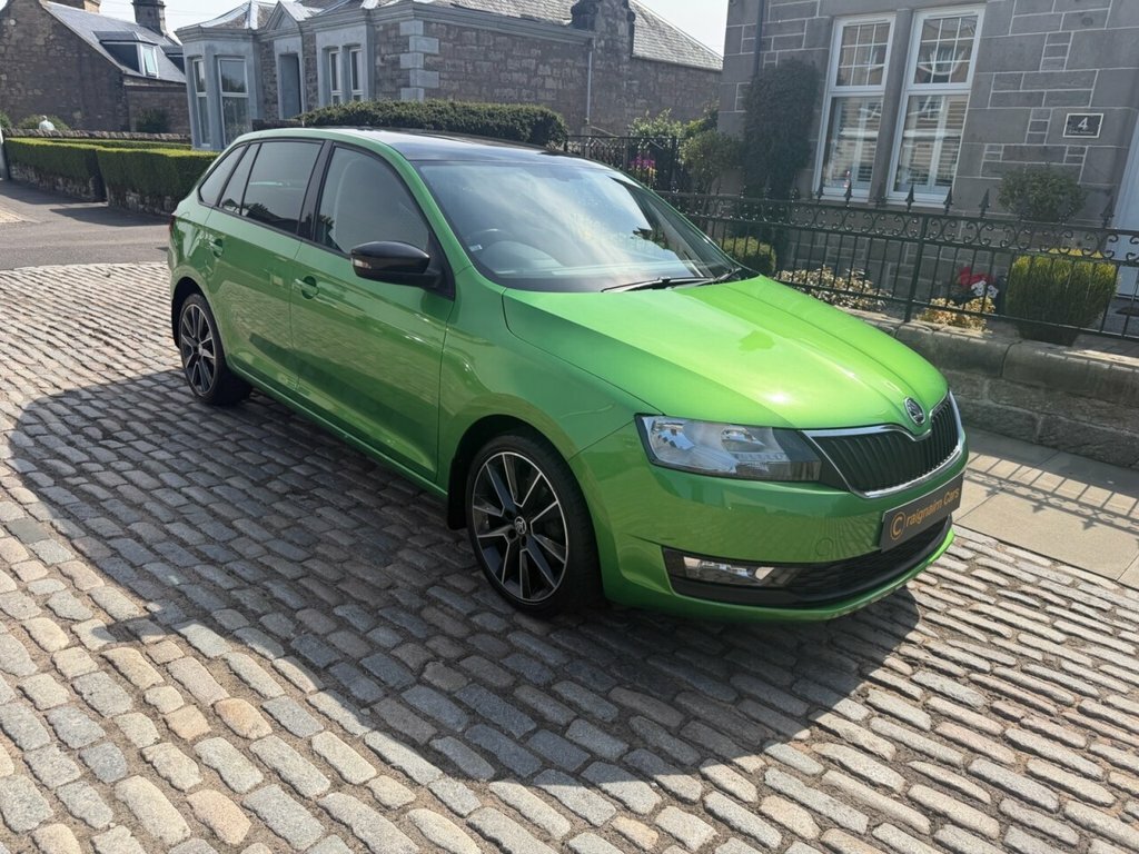 Skoda Rapid Spaceback Hatchback Green #5