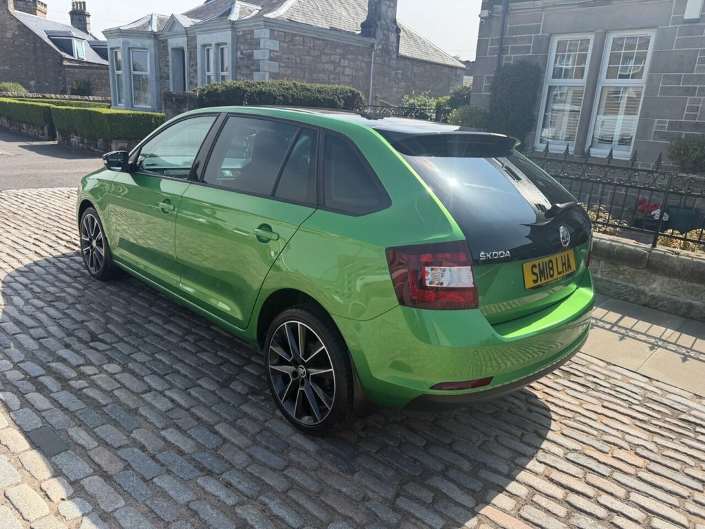 Skoda Rapid Spaceback 1.0 Tsi 110 Se Sport Blue #9