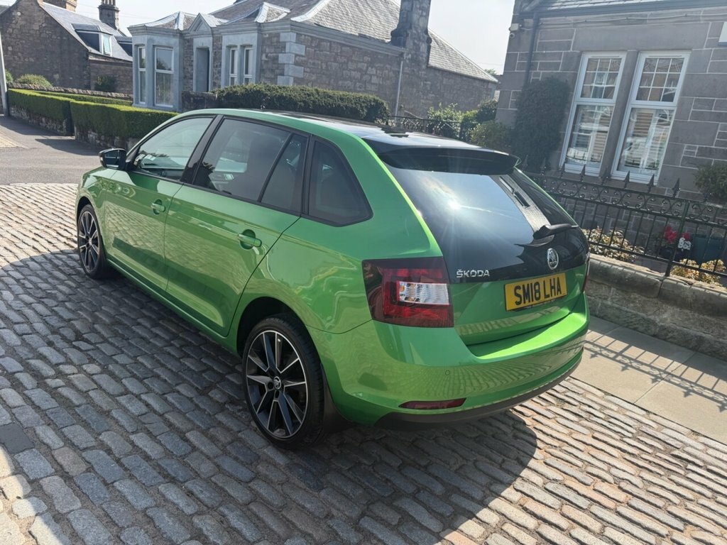 Skoda Rapid Spaceback 1.0 Tsi 110 Se Sport Blue #7