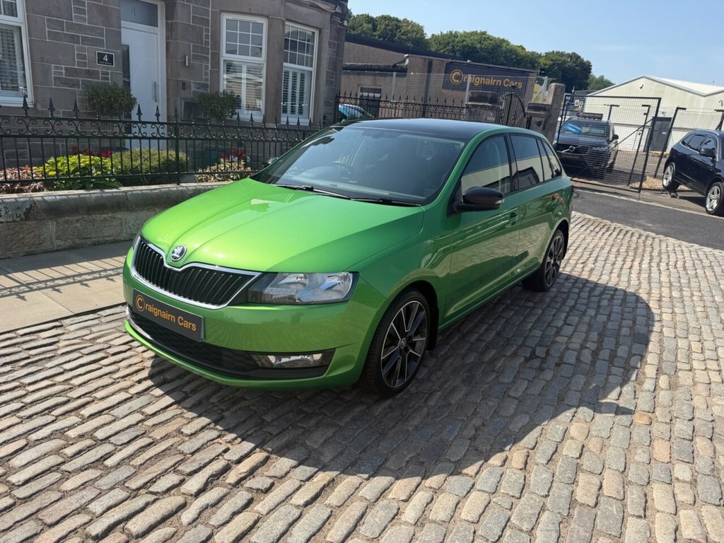 Skoda Rapid Spaceback Hatchback Green #3
