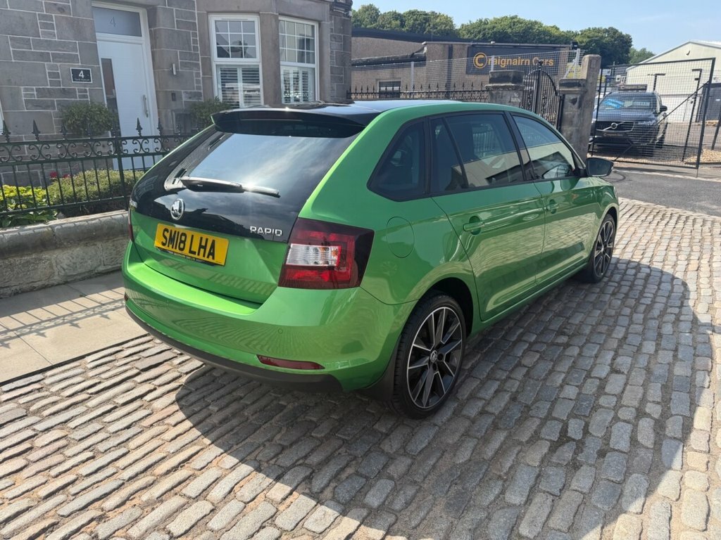 Skoda Rapid Spaceback Hatchback Green #4