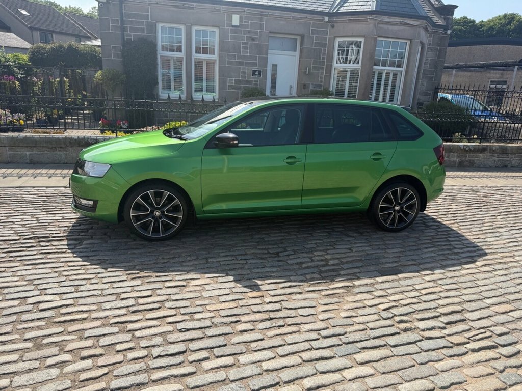 Skoda Rapid Spaceback Hatchback Green #6