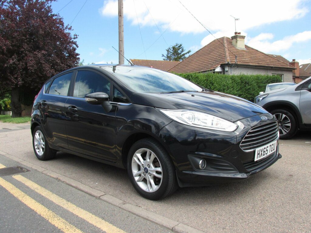 Ford Fiesta 1.0T Ecoboost Zetec Euro 6 Ss Black