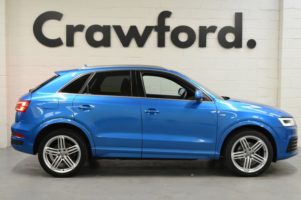 Audi Q3 Suv 2.0 Tdi S Line Plus 201665 SW65LXF Blue #3