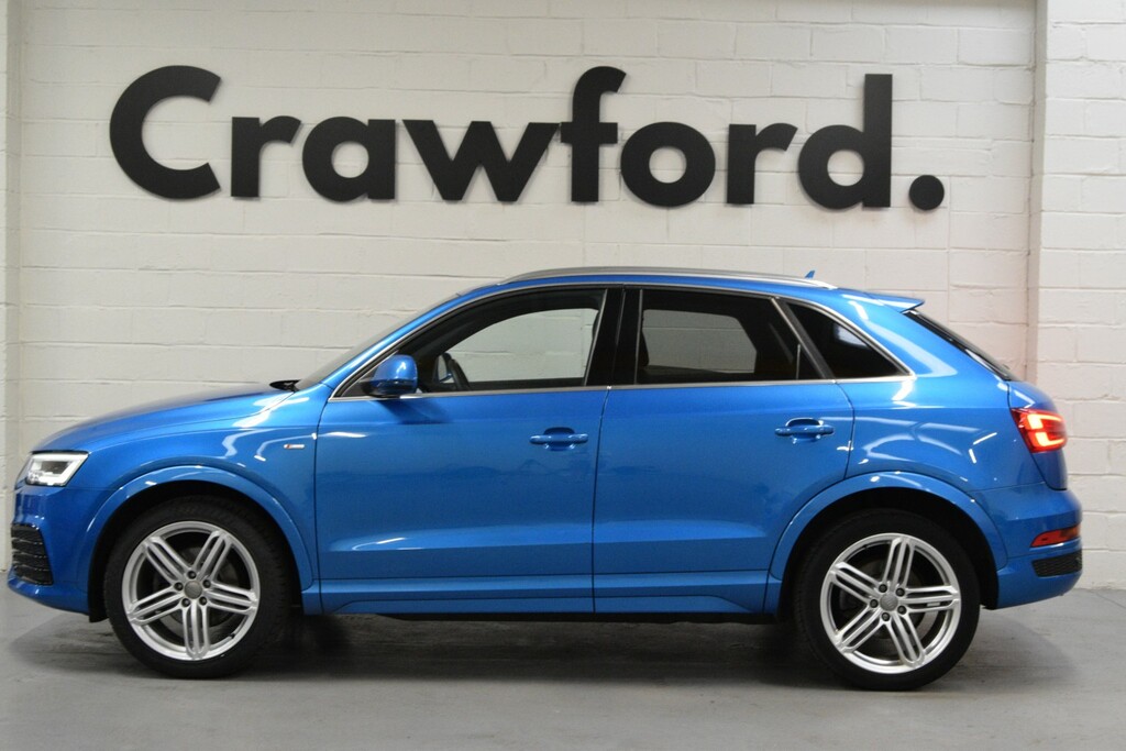 Audi Q3 Suv 2.0 Tdi S Line Plus 201665 SW65LXF Blue #4