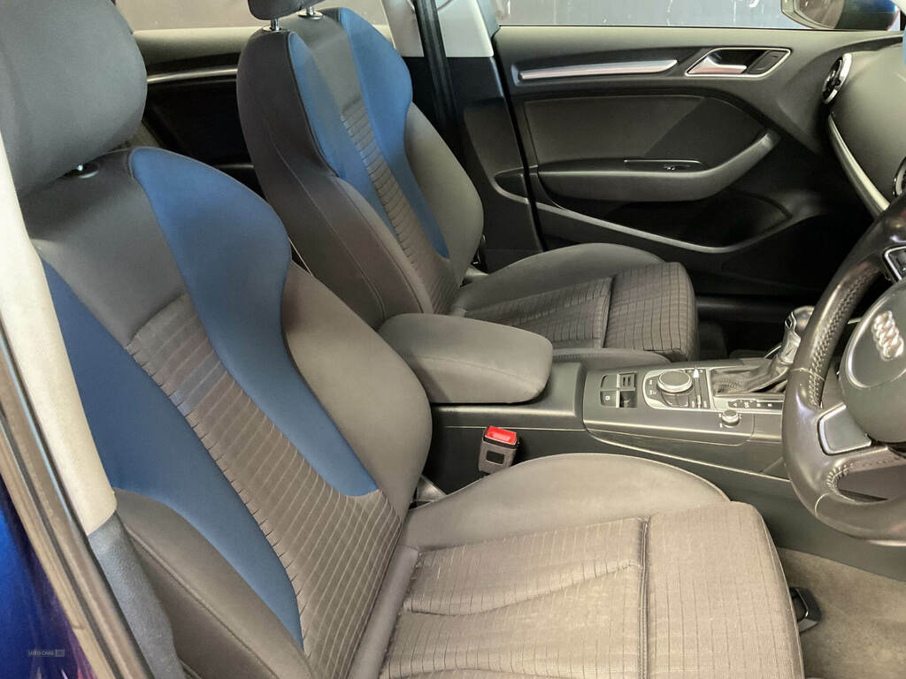 Audi A3 1.6 Tdi 110 Sport S Tronic Nav HY16WAE Blue #6