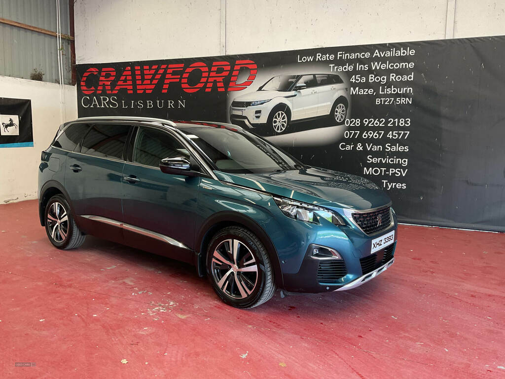 Peugeot 5008 2.0 Bluehdi 180 Gt Line Eat8 Green #2