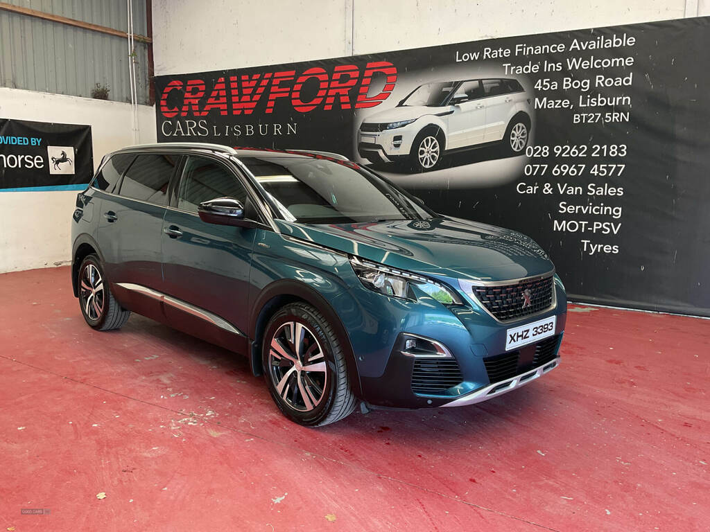 Peugeot 5008 2.0 Bluehdi 180 Gt Line Eat8 Green