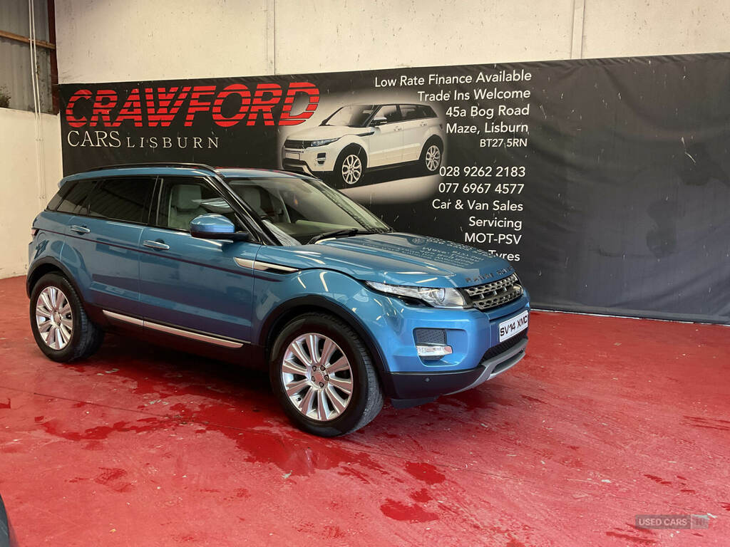 Land Rover Range Rover Evoque 2.2 Sd4 Prestige SV14XMC Blue #2