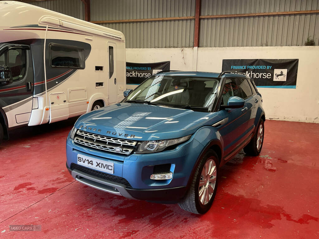 Land Rover Range Rover Evoque 2.2 Sd4 Prestige SV14XMC Blue #4