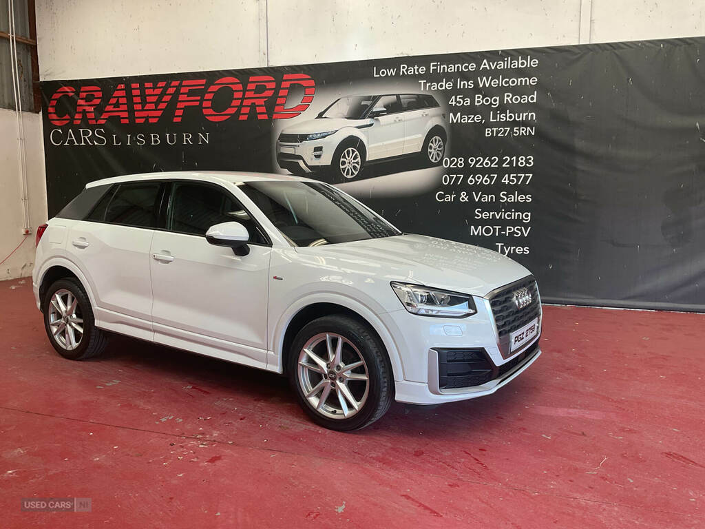 Audi Q2 30 Tdi S Line White #2