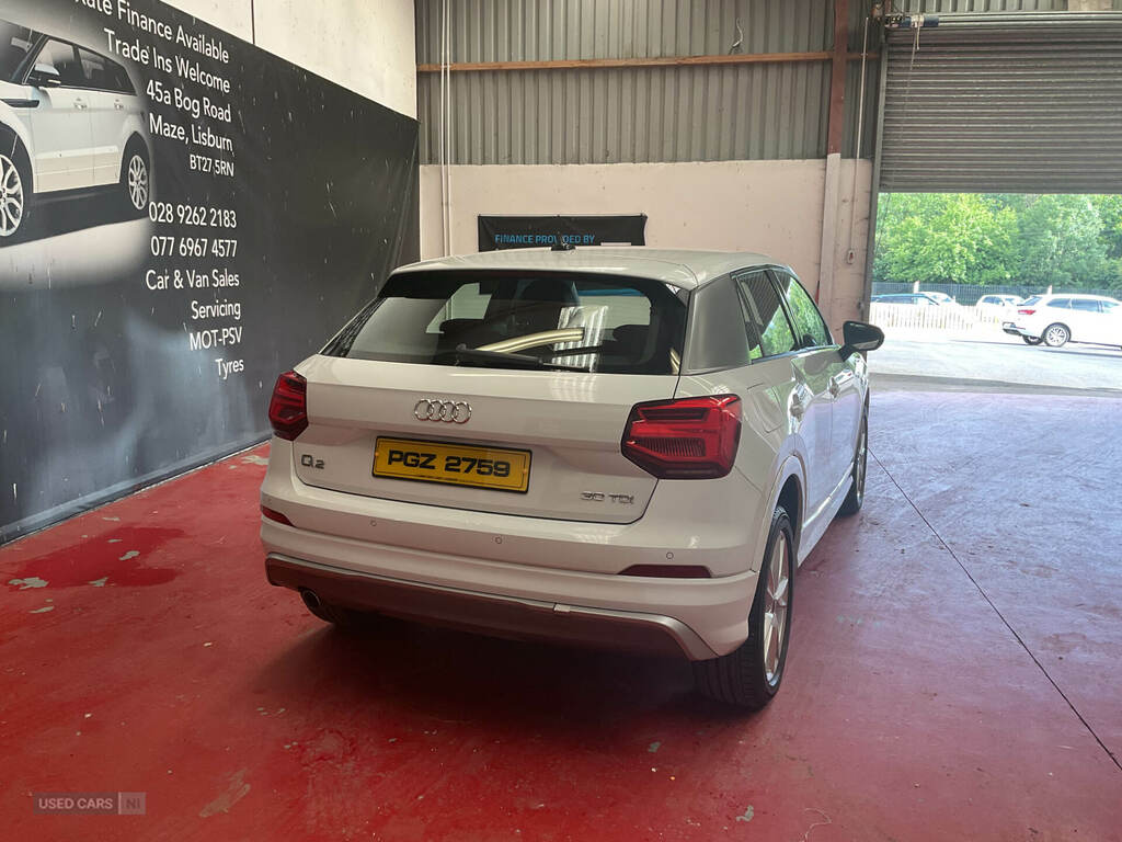 Audi Q2 30 Tdi S Line White #4