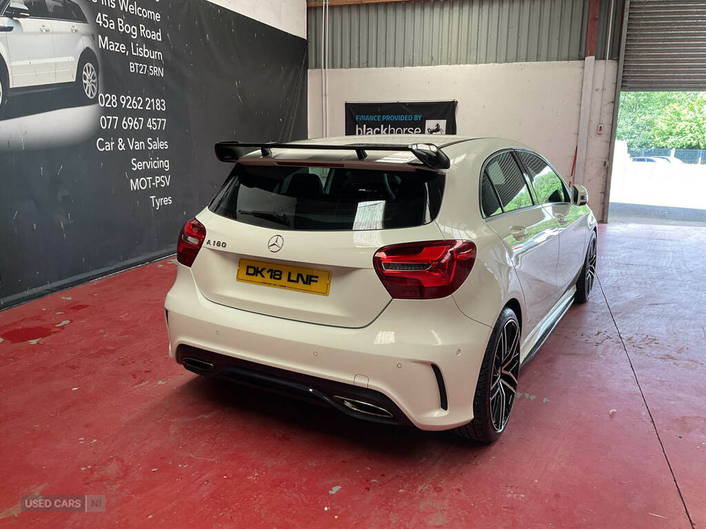 Mercedes-Benz A Class A180 Amg Line Premium White #4
