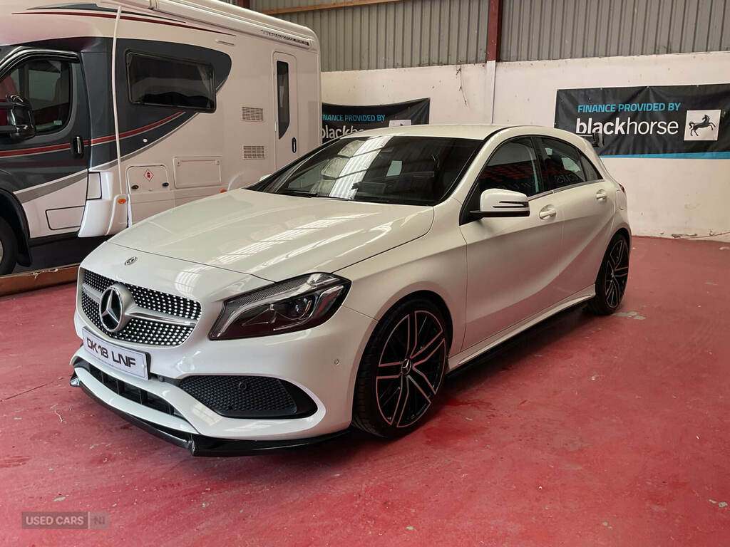 Mercedes-Benz A Class A180 Amg Line Premium White #6