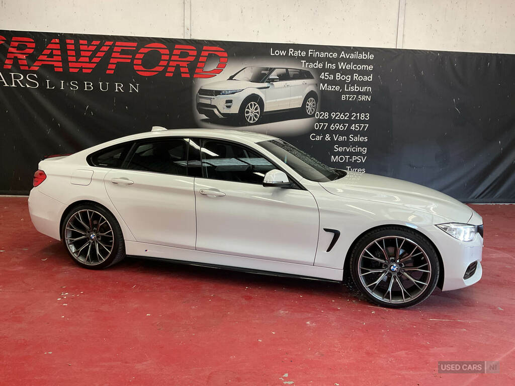 BMW 4 Series 420D 190 Se Business Media White #2