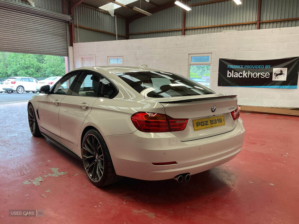 BMW 4 Series 420D 190 Se Business Media White #4