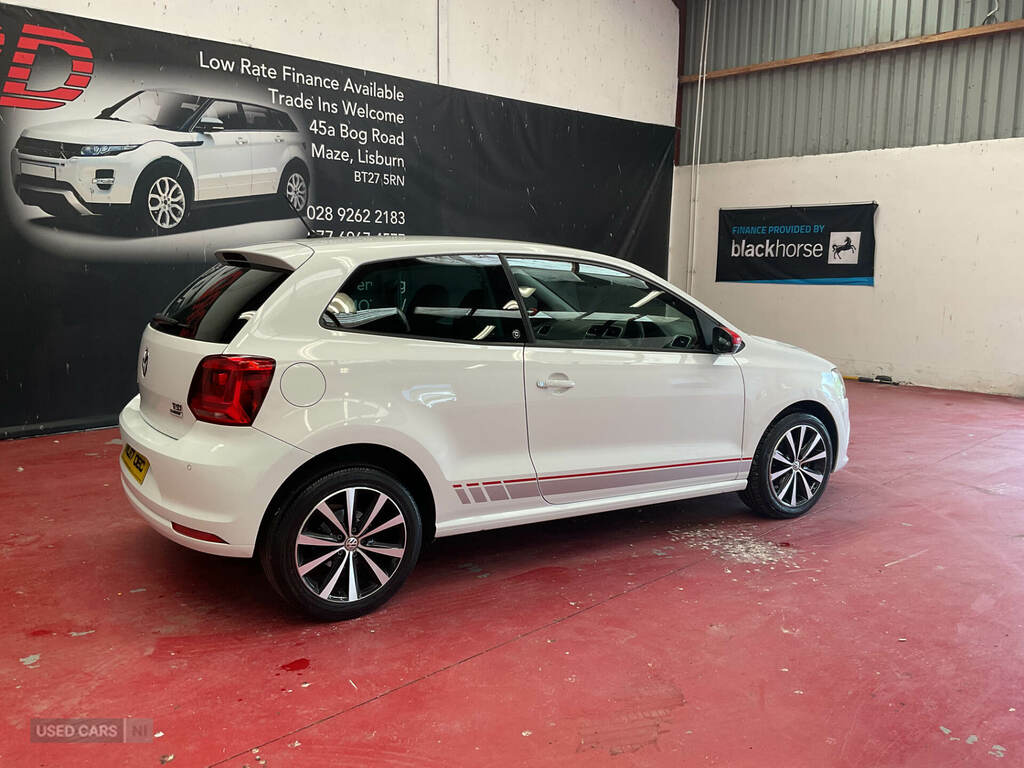 Volkswagen Polo 1.2 Tsi Beats ML67OEC White #3