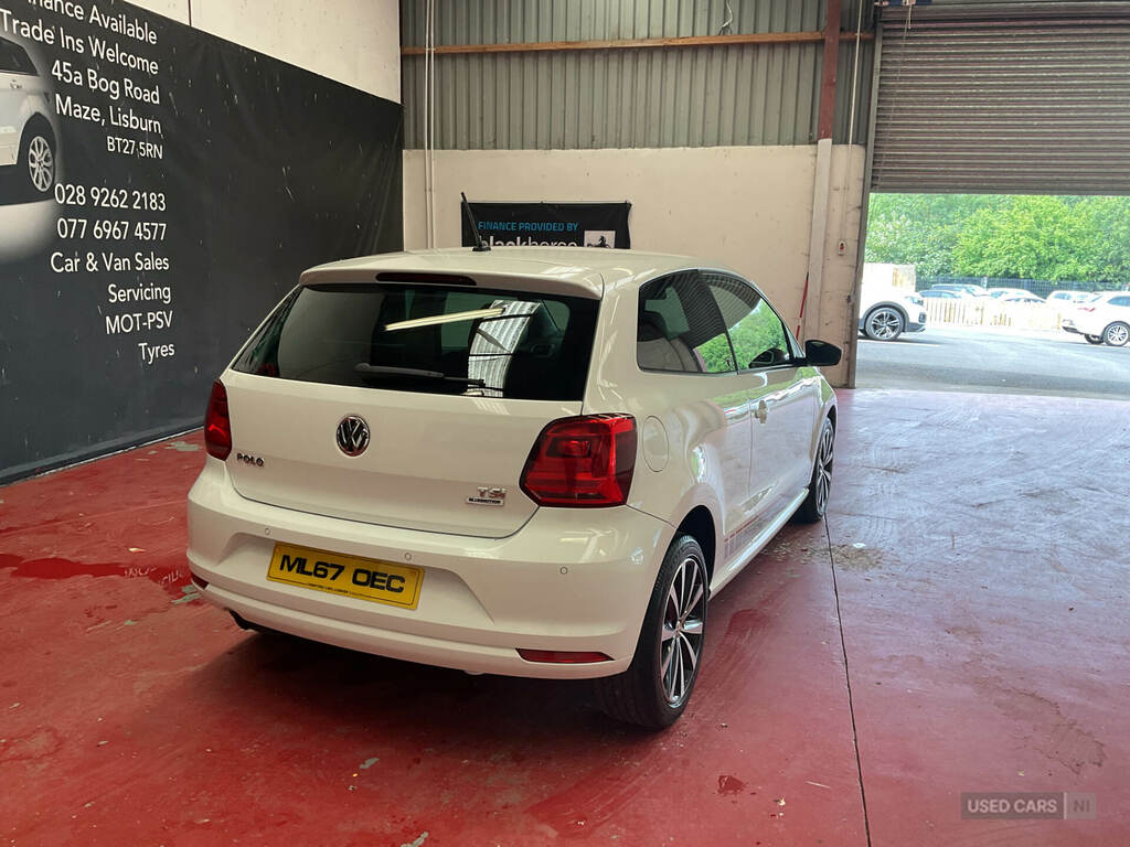 Volkswagen Polo 1.2 Tsi Beats ML67OEC White #4