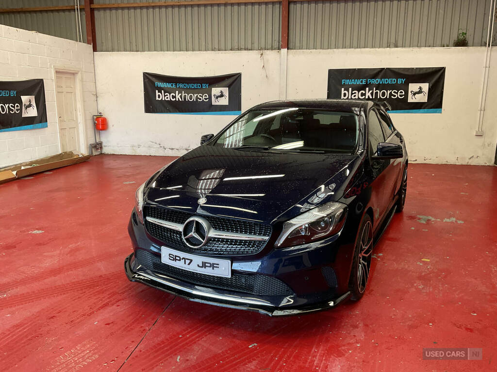 Mercedes-Benz A Class A200d Sport Premium Blue #6