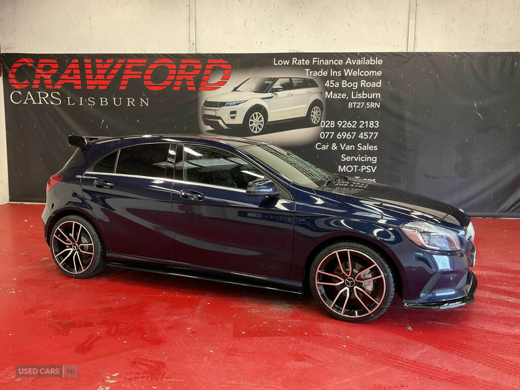 Mercedes-Benz A Class A200d Sport Premium Blue #2