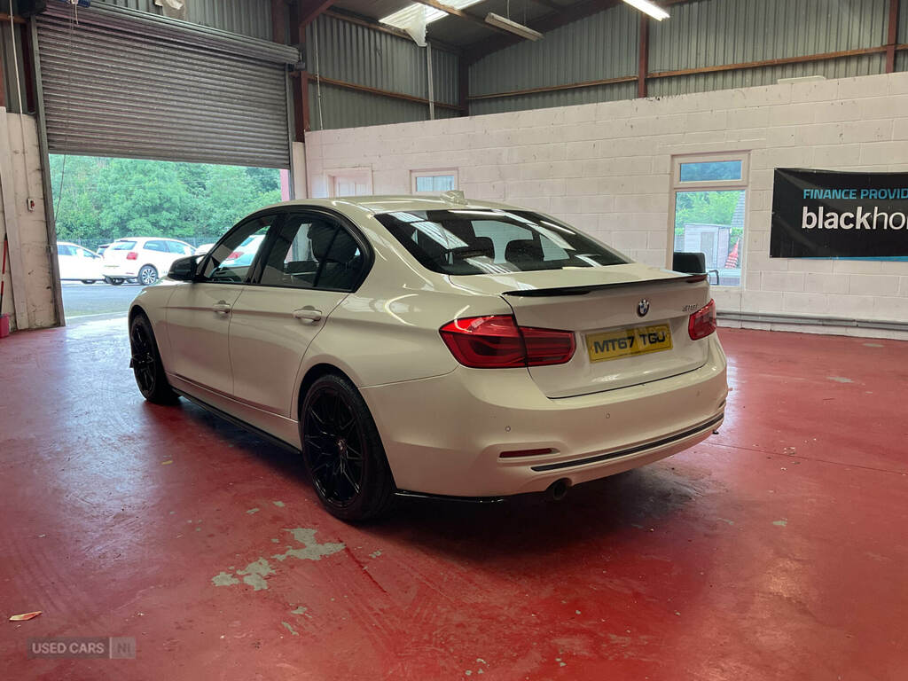 BMW 3 Series 318I Sport White #3