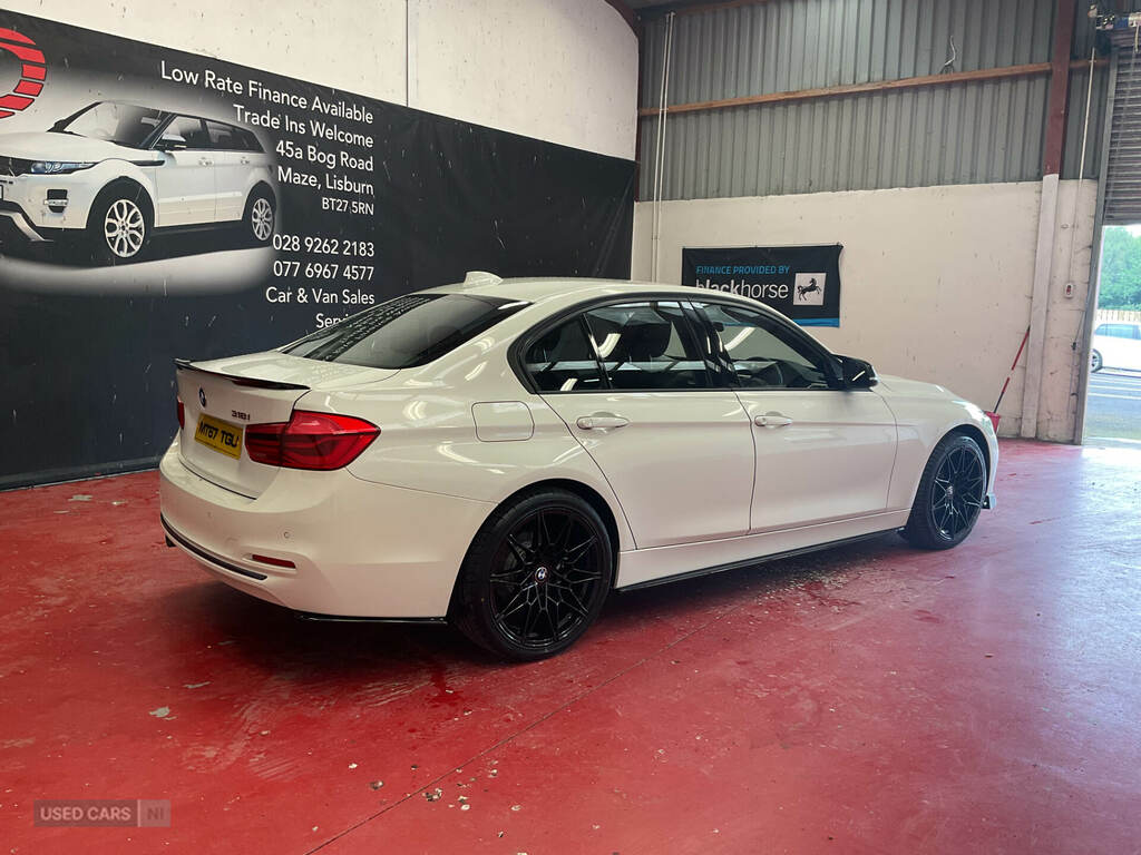 BMW 3 Series 318I Sport White #2