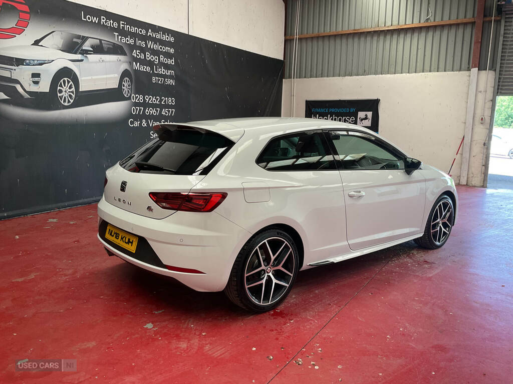 Seat Leon 2.0 Tdi 184 Fr Titanium Technology White #2