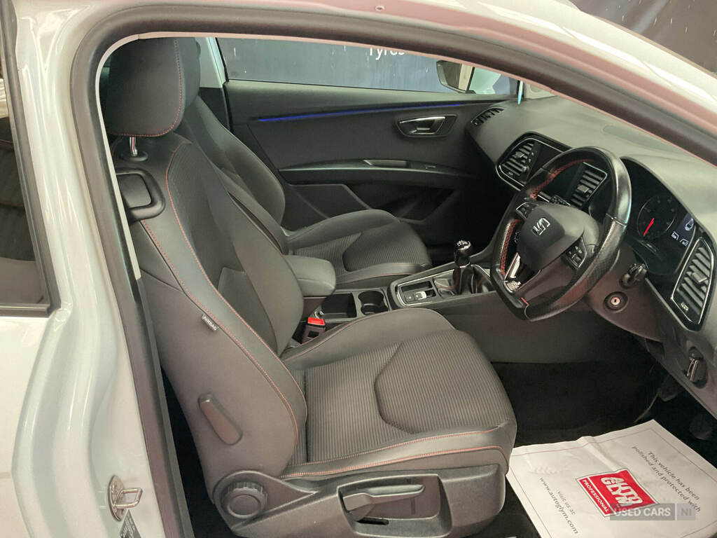 Seat Leon 2.0 Tdi 184 Fr Titanium Technology White #6