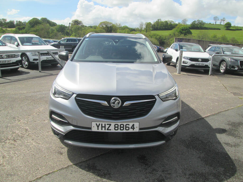 Vauxhall Grandland X 1.5 Turbo D Sport Nav YHZ8864 Grey #3