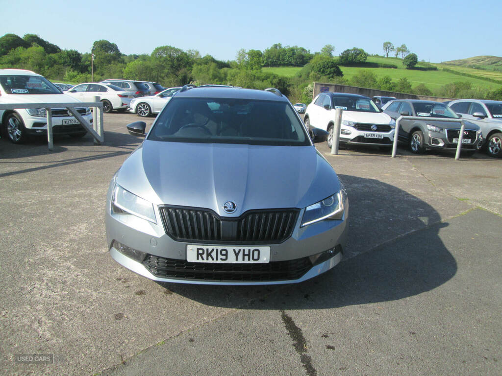 Skoda Superb 2.0 Tdi Cr Sport Line Dsg 7 Speed RK19YHO Grey #3