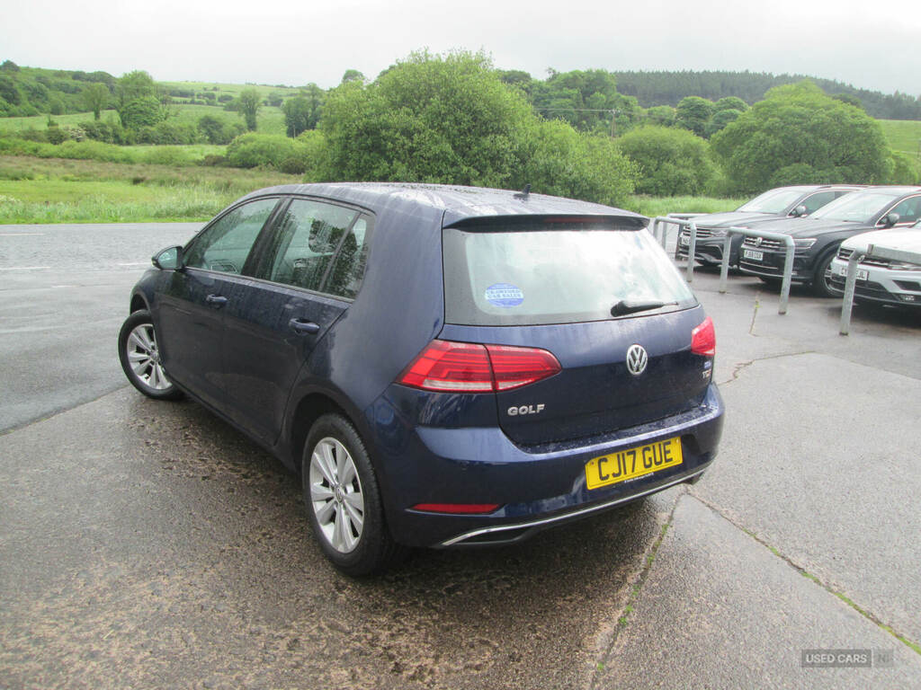 Volkswagen Golf 1.6 Tdi Se Nav CJ17GUE Blue #3
